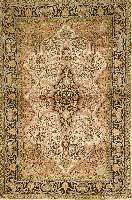 Kashmir Seide, Indien, ca. 10 Jahre, Seide auf Baumwolle, ca. 180 x 122 cm, Schätzwert: 950.- EURO, EHZ: 2