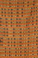Sumakh,Streifenkelim, Usbekistan, um 1860, Wolle auf Wolle, ca. 296 x 130 cm, Schätzwert: 3000.- EURO, Naturfarben, EHZ: 4. Antik