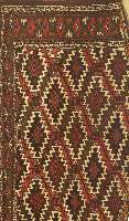 Yomuth-Asmalyk, Russland, um 1890, Wolle auf Wolle, ca. 110 x 65 cm, Schätzwert: 1500.- EURO, Flechtrand und Wollquasten, EHZ: 2