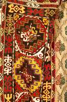 Transporttasche, Mafrash, Turkmenistan, um 1920, Seide auf Baumwolle, ca. 105 x 45 x 30cm, Schätzwert: 900.- EURO, Petit-Point, EHZ: 4. Aufwendige ...