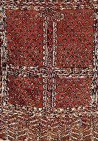 Yamut Engsi, Torkmanestan, um 1920, Wolle auf Wolle, ca. 160 x 140 cm, Schätzwert: 2200.- EURO, EHZ: 3