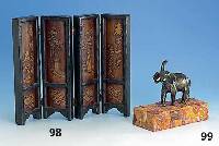 Skulptur "Elefant" auf Bernsteinsockel, wohl kÖnigsberg, 30/40er Jahre, Elefant Metall patiniert, Bernsteinsockel ca. 5 x 20 x 9 cm, ...