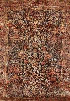 Sarogh Mahajeran fein, Persien .US Re Import, um 1890, Wolle auf Baumwolle, ca. 290 x 200 cm, SchÄtzwert: 18500.- EURO, EHZ: 3
