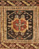 Taschenfront Shasawan, Persien, um 1930, Wolle auf Wolle, ca. 55 x 45 cm, SchÄtzwert: 750.- EURO, EHZ: 3