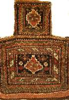 Salztasche Gashgai, Persien, um 1930, Wolle auf Wolle, ca. 45 x 35 cm, SchÄtzwert: 750.- EURO, geknÜpft. Ehz 2-3