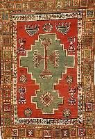 Konja, Türkei, um 1900, Wolle auf Wolle, ca. 137 x 92 cm, Schätzwert: 1400.- EURO, EHZ: 3-4