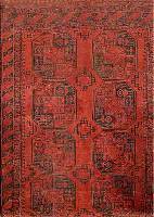 Dolatabad, Afghanistan, ca. 40 Jahre, Wolle auf Wolle, ca. 232 x 177 cm, Schätzwert: 800.- EURO, EHZ: 3-4