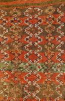 Sumagh Kelim, Anatolien, ca. Um 1910 Jahre, Wolle auf Wolle, ca. 185 x 78 cm, SchÄtzwert: 650.- EURO, EHZ: 3