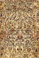 Suf Keschan, Persien, um 1890, reine Naturseide, ca. 192 x 127 cm, SchÄtzwert: 11500.- EURO, EHZ: 3