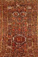 BeSchir Antik, Afghanistan, um 1850, Wolle auf Wolle, ca. 390 x 220 cm, Schätzwert: 6500.- EURO, EHZ: 4