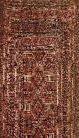 Saryk Torba, Torkmanestan, um 1900, Wolle auf Wolle, ca. 106 x 37 cm, SchÄtzwert: 650.- EURO, EHZ: 4