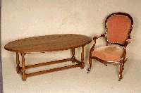 Stuhlsessel, sÜddeutsch, um 1835/45, Gestell Mahagoni massiv, 3-fach geschwungen, Seiten und Front leicht geschweift und gerillt, doppelt gerillt, ...