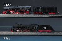 Dampflok mit Tender, MÄrklin, Spur HO, 2. HÄlfte 20. Jh., Baureihe 18.1, Nr. 18137, Tender mit Olympischen Ringen versehen, l. bespielt, sehr ...
