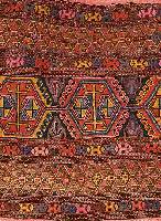 Shahsawan, Mafrasch, Persien, ca. 40 Jahre, Wolle auf Wolle, ca. 280 x 60 cm, SchÄtzwert: 950.- EURO, EHZ: 1-2