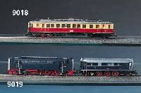 Urahnen der Diesel-Traktion, MÄrklin, Spur HO, 2. HÄlfte 20. Jh., 1 x diesel-pneumatische Lok V 120, Nr. 120001, 1 x diesel-hydraulische Lok V ...