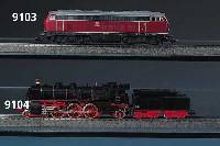 Dampflok mit Schlepptender, MÄrklin, Spur HO, 2. HÄlfte 20. Jh., Baureihe 18^4, Lok-Nr. 18434, Aufschrift Deutsche Reichsbahn, l. bespielt, sehr ...