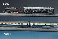 Wagen-Set, MÄrklin, Spur HO, 2. HÄlfte 20. Jh. , insgesamt 5 Wagen, 3 x Baureihe 4292, Großraumwagen 2. Klasse, 1 x Baureihe 4291 1. Klasse, 1 x ...