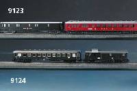 2 Wagen-Sets, MÄrklin, Spur HO, 2. HÄlfte 20. Jh., Oldtimer Wagen-Set der SBB: 3 Durchgangswagen Epoche III; Schnellzugwagen -Set ...