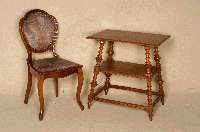 Beistelltisch, deutsch, um 1880, GrÜnderzeit Eiche massiv, Eichefurnier, praktisches BeistellmÖbel, ca. 72x69x47 cm