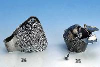 Ausgefallene GewÜrzmenagere, SÜdeuropa, 2.H.19.Jh., Silber gepr., schÖne schwere Qual., reine Handarbeit, H ca. 10 cm