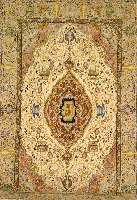 TÄbriz fein, Persien, ca. 15 Jahre, Korkwolle mit und auf Seide, ca. 304 x 196 cm, SchÄtzwert: 14000.- EURO, ca. 800.000 Kn/qm, EHZ: 1-2