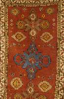 Kazak, Russland, ca. 60 Jahre, Wolle auf Wolle, ca. 228 x 119 cm, Schätzwert: 2800.- EURO, EHZ: 3
