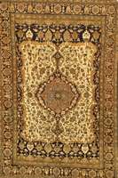 Farahan fein Antik, Persien, um 1910, Wolle auf Baumwolle, ca. 202 x 137 cm, SchÄtzwert: 9800.- EURO, EHZ: 2, schÖn gezeichnete Herati BordÜre ...