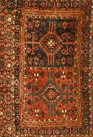 Taschenfront(kurdisch), um 1900, Wolle auf Wolle, ca. 121 x 92 cm, SchÄtzwert: 2000.- EURO, EHZ: 3