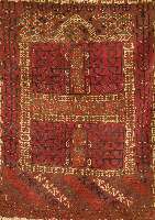 Kizil Ayak,Torkmenistan,um 1900 Wolle auf woll e,ca 144 x 115 cm.SchÄtzwert.1400 Euro,EHZ: 4-5