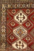 Gashgai, Persien, ca. 60 Jahre, Wolle auf Wolle, ca. 309 x 224 cm, Schätzwert: 2400.- EURO, EHZ: 3
