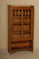 Vielzweckschrank, deutsch, um 1902/04, Weichholz und Eiche massiv, Eichefurnier, original belassen, große NÄhe zu Darmstadt, sogenannter ...