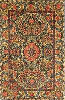 Lawar fein, Persien, um 1900, Wolle auf Baumwolle, ca. 89 x 59 cm, SchÄtzwert: 1200.- EURO, EHZ: 2-3