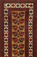 Vogel Belutsch, Persien, um 1960, Wolle auf Wolle, ca. 234 x 62 cm, SchÄtzwert: 550.- EURO, EHZ: 3