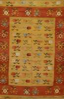 Sarkoy Kelim, RumÄnien, ca. 50 Jahre, Wolle auf Wolle, ca. 225 x 188 cm, SchÄtzwert: 1200.- EURO, EHZ: 2
