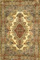 Kashmir Seide, Indien, ca. 15 Jahre, Seide, ca. 183 x 120 cm, Schätzwert: 900.- EURO, EHZ: