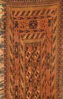 Tekke Torba, Turkmenistan, um 1900, Wolle auf Wolle, ca. 126 x 36 cm, SchÄtzwert: 1200.- EURO, EHZ: 2-3
