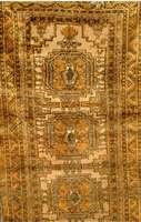Gochan, Persien, um 1920, Flor Seide auf Baumwolle, ca. 246 x 108 cm, SchÄtzwert: 1900.- EURO, EHZ: 2-3