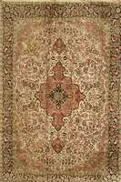 Kashmir Seide, Indien, ca. 15 Jahre, Naturseide, ca. 276 x 186 cm, SchÄtzwert: 2200.- EURO, EHZ: 3
