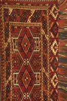 Torba Fein, Turkmenistan, um 1900, Wolle auf Wolle, ca. 90 x 40 cm, SchÄtzwert: 1550.- EURO, EHZ: 2