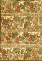 Wandteppich, Frankreich, um 1940, Wolle, ca. 138 x 109 cm, SchÄtzwert: 1300.- EURO, EHZ: 2