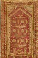 Kirshehir, TÜrkei, um 1880, Wolle auf Wolle ca. 163 x 103 cm, SchÄtzwert: 1900.- EURO, EHZ: 4-5.Antik