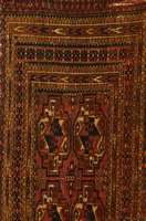 Tekke Torba, Turkmenistan, um 1900, Wolle auf Wolle, ca. 109 x 37 cm, SchÄtzwert: 1100.- EURO, EHZ: 4