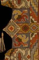 Zierbehang, Europa, um 1900, Wolle, ca. 136 x 33 cm, SchÄtzwert: 700.- EURO, EHZ: 3