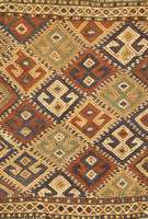 Taschenfront (sumakh), Persien, ca. 60 Jahre, Wolle auf Wolle, ca. 67 x 73 cm, SchÄtzwert: 450.- EURO, EHZ: 2