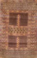 Zakini, Afghanistan, um 1940, reine Naturseide, ca. 178 x 115 cm, SchÄtzwert: 1250.- EURO, EHZ: 2-3