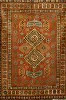 Shirwan, Rußland, um 1930, Wolle auf Baumwolle, ca. 203 x 148 cm, SchÄtzwert: 2200.- EURO, EHZ: 3-4