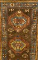 Shirwan, Kaukasus, um 1880, Wolle auf Wolle, ca. 194 x 95 cm, Schätzwert: 2500.- EURO, EHZ: 4