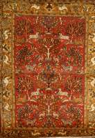 Ghom, Persien, ca. 50 Jahre, Wolle auf Baumwolle, ca. 146 x 107 cm, SchÄtzwert: 1200.- EURO, EHZ: 2