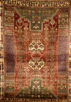 Ghaschgai, Persien, ca. 60 Jahre, Wolle auf Wolle, ca. 167 x 128 cm, SchÄtzwert: 850.- EURO, EHZ: 2