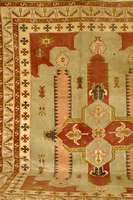 Sultanhani, TÜrkei, ca. 20 Jahre, Wolle auf Wolle, ca. 372 x 297 cm, SchÄtzwert: 3200.- EURO, EHZ: 2, reinigungsbedÜrftig, schÖne gede ckte ...